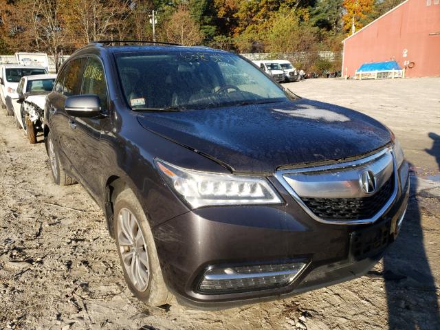 ACURA MDX TECHNO 2014 5fryd4h66eb017965