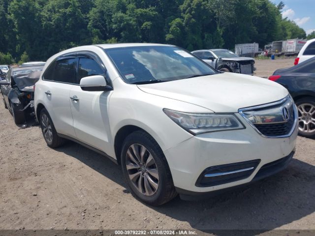 ACURA MDX 2015 5fryd4h66fb004778