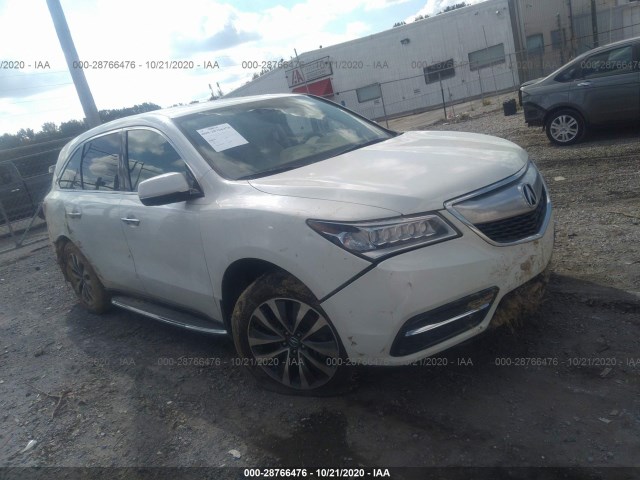 ACURA MDX 2015 5fryd4h66fb011164