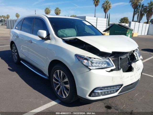 ACURA MDX 2015 5fryd4h66fb032919