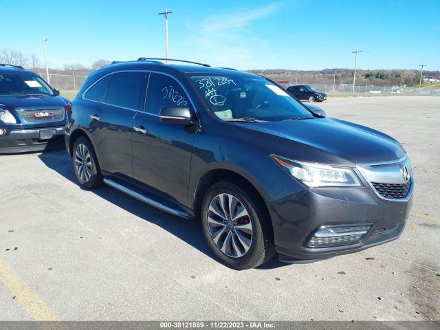 ACURA MDX 2014 5fryd4h67eb005033