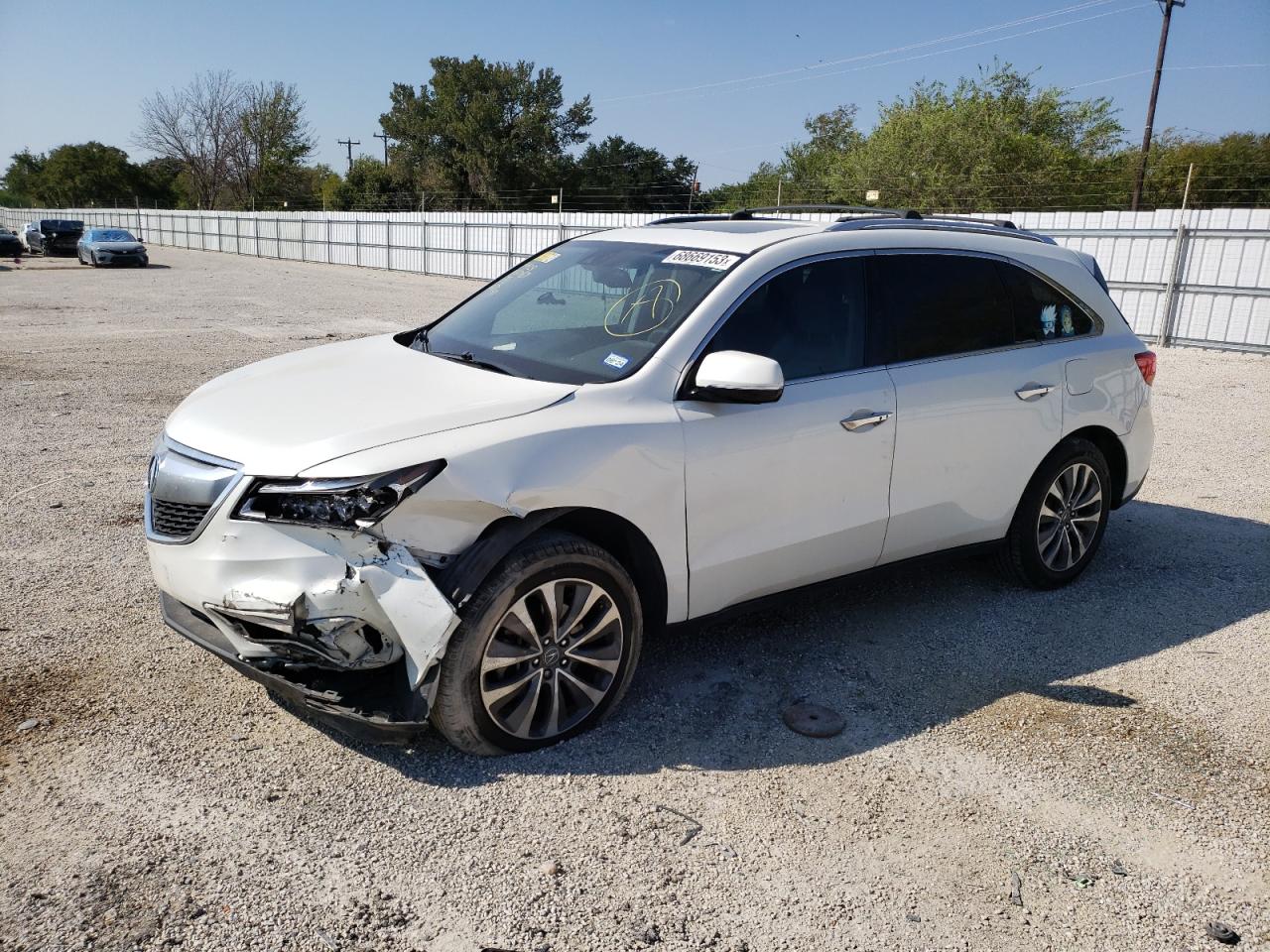 ACURA MDX 2014 5fryd4h67eb006540