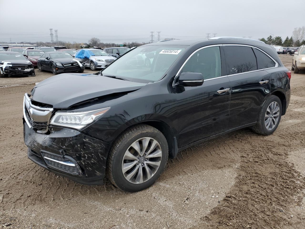 ACURA MDX 2014 5fryd4h67eb012466