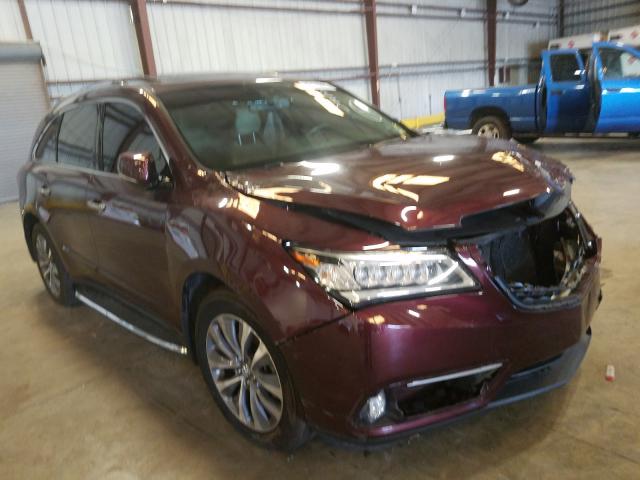 ACURA MDX TECHNO 2014 5fryd4h67eb013763