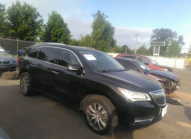 ACURA MDX 2014 5fryd4h67eb014833