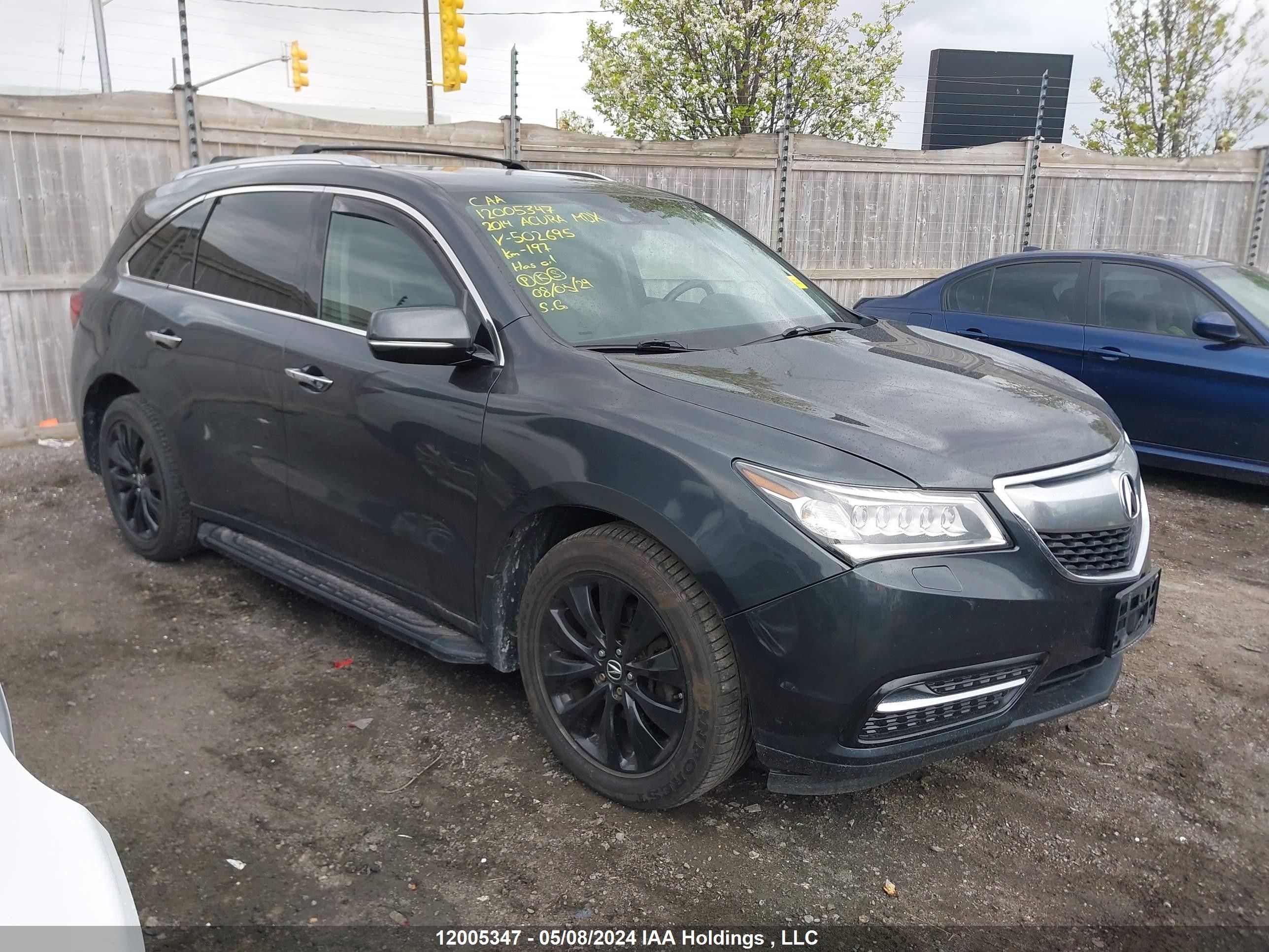 ACURA MDX 2014 5fryd4h67eb502695