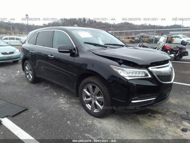 ACURA MDX 2015 5fryd4h67fb002697