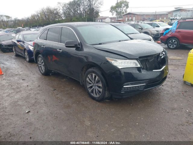 ACURA MDX 2015 5fryd4h67fb003882