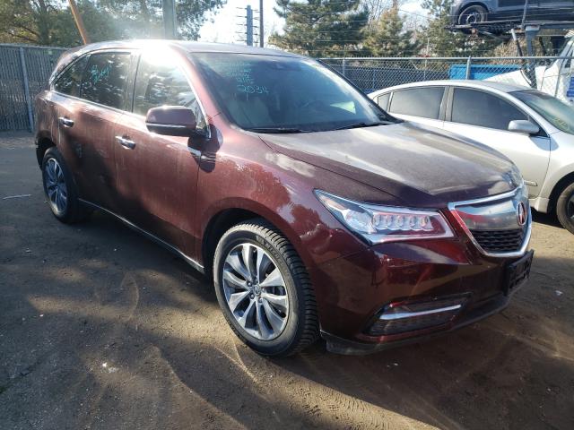 ACURA MDX TECHNO 2016 5fryd4h67gb036544