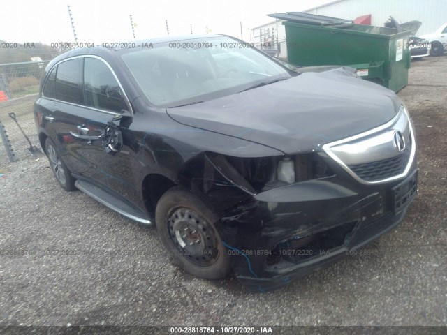 ACURA MDX 2014 5fryd4h68eb012458