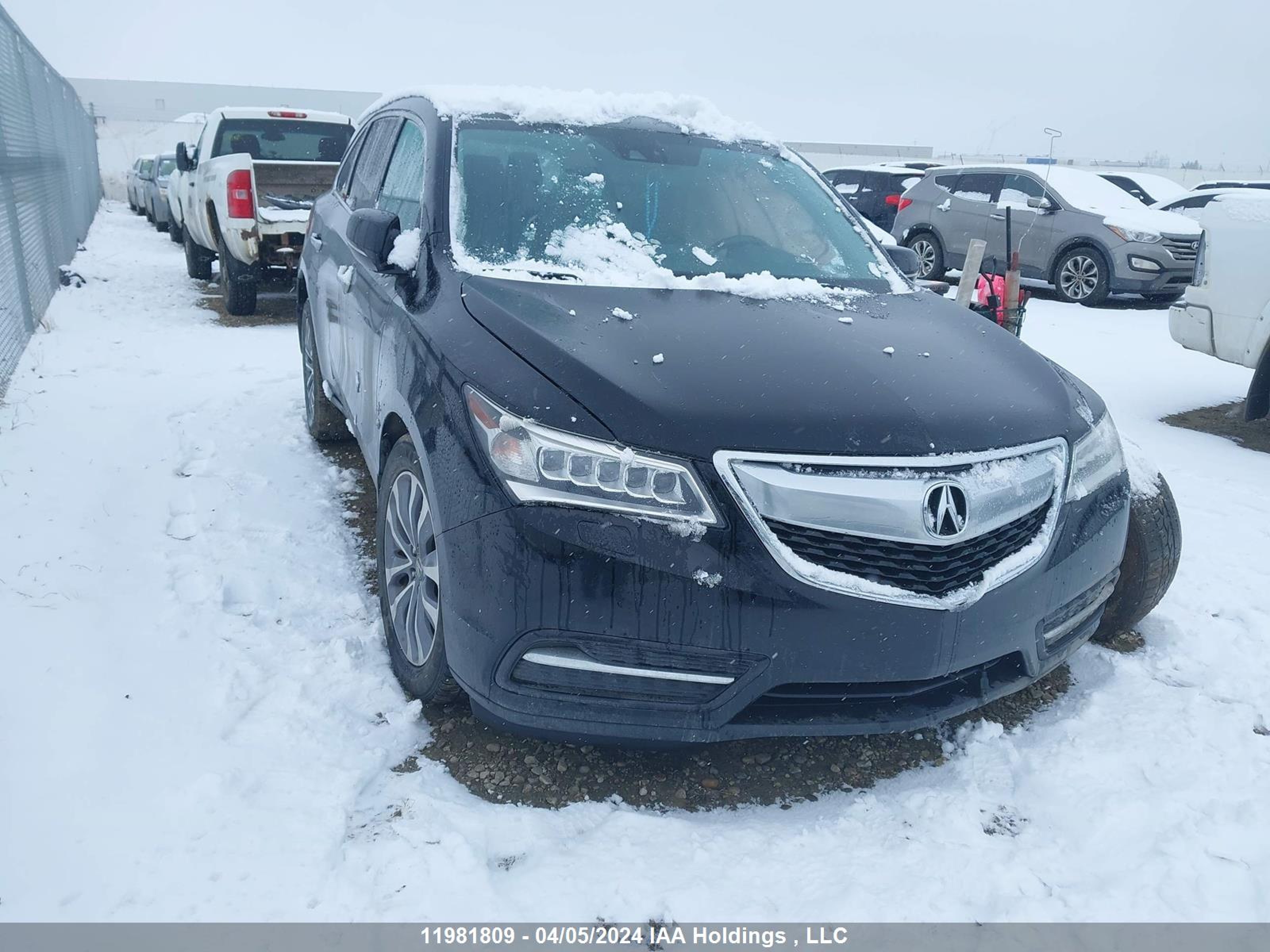 ACURA MDX 2014 5fryd4h68eb503645