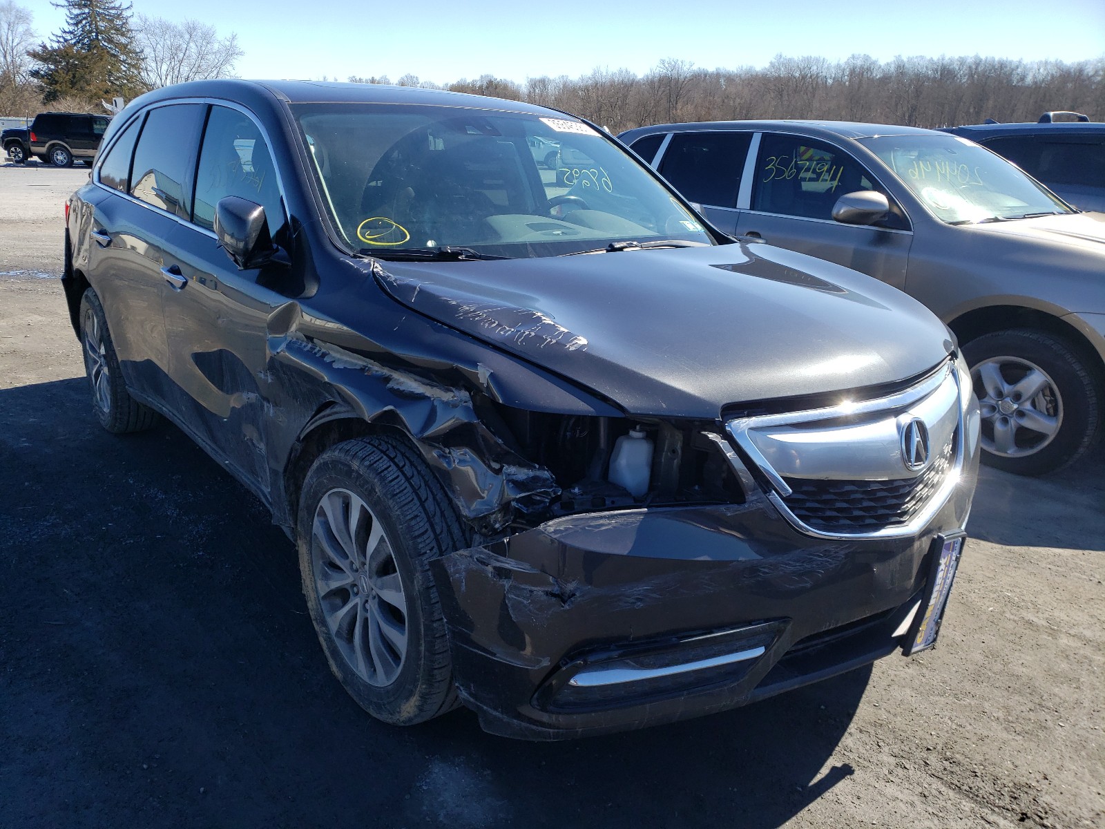 ACURA MDX TECHNO 2015 5fryd4h68fb005107