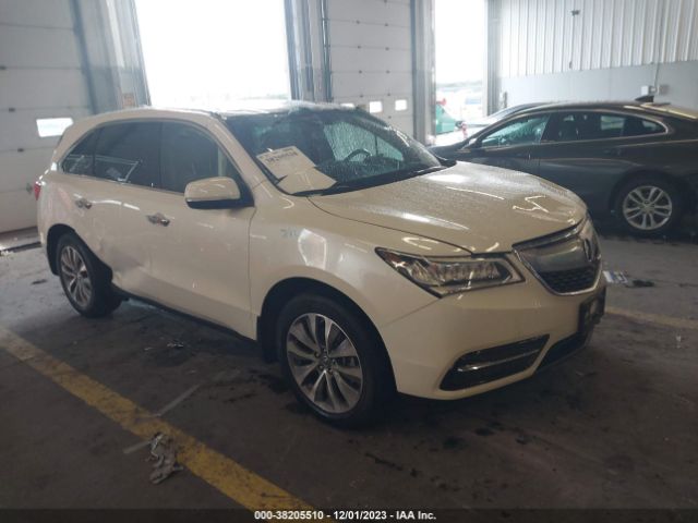 ACURA MDX 2016 5fryd4h68gb001155