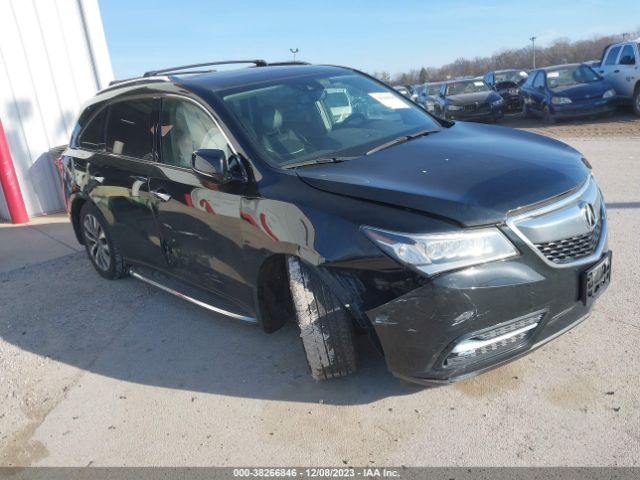 ACURA MDX 2016 5fryd4h68gb019297