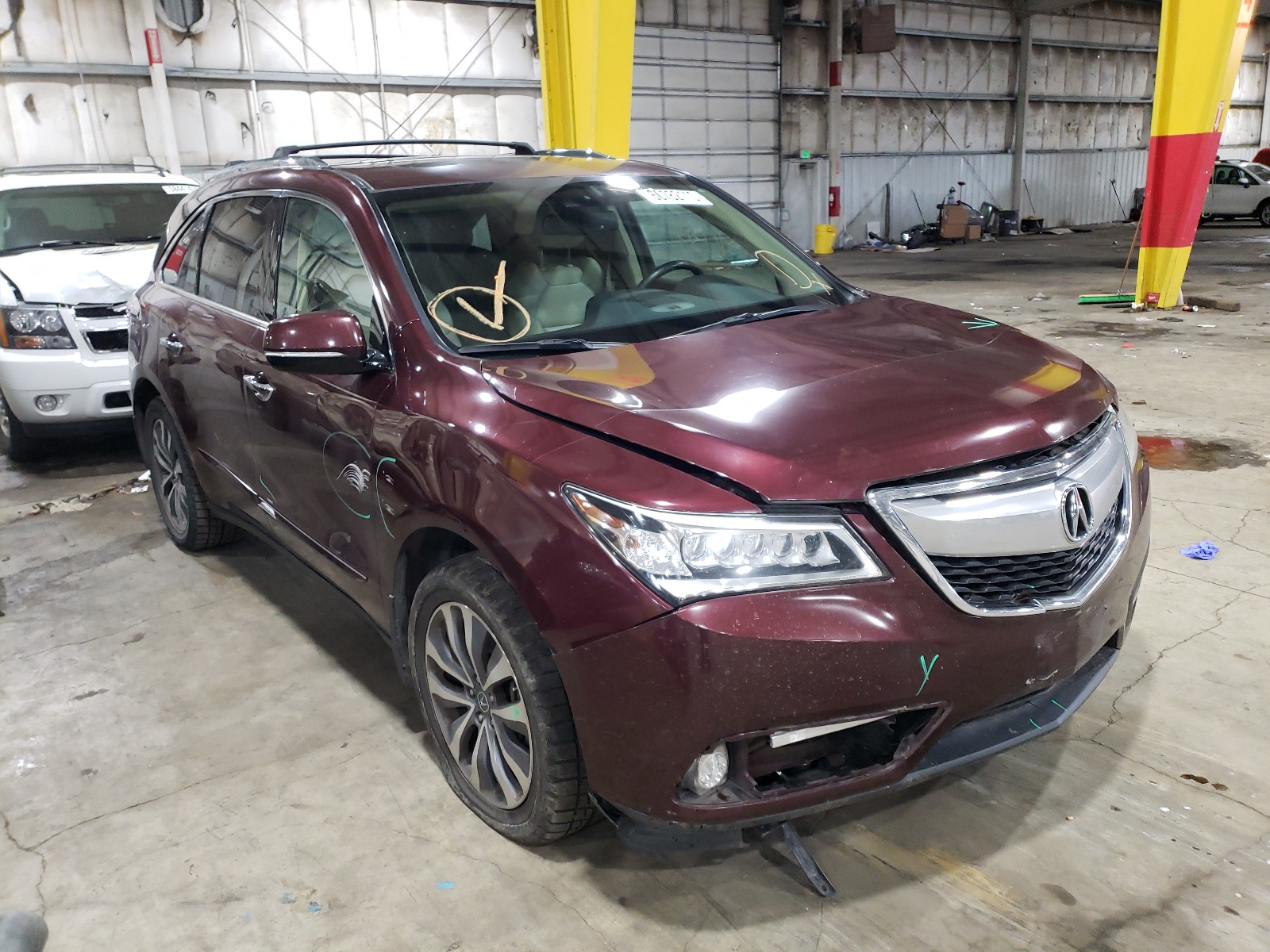 ACURA MDX TECHNO 2014 5fryd4h69eb023663