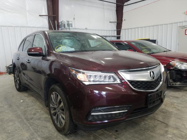 ACURA MDX TECHNO 2014 5fryd4h69eb046862