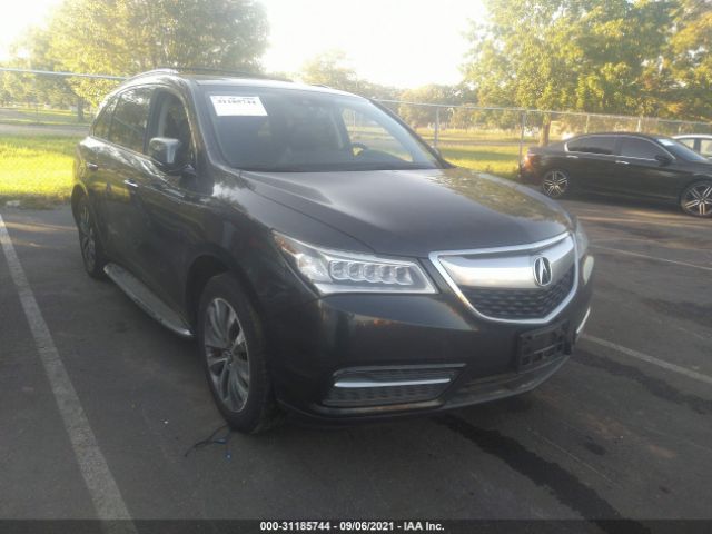 ACURA MDX 2016 5fryd4h69gb013413