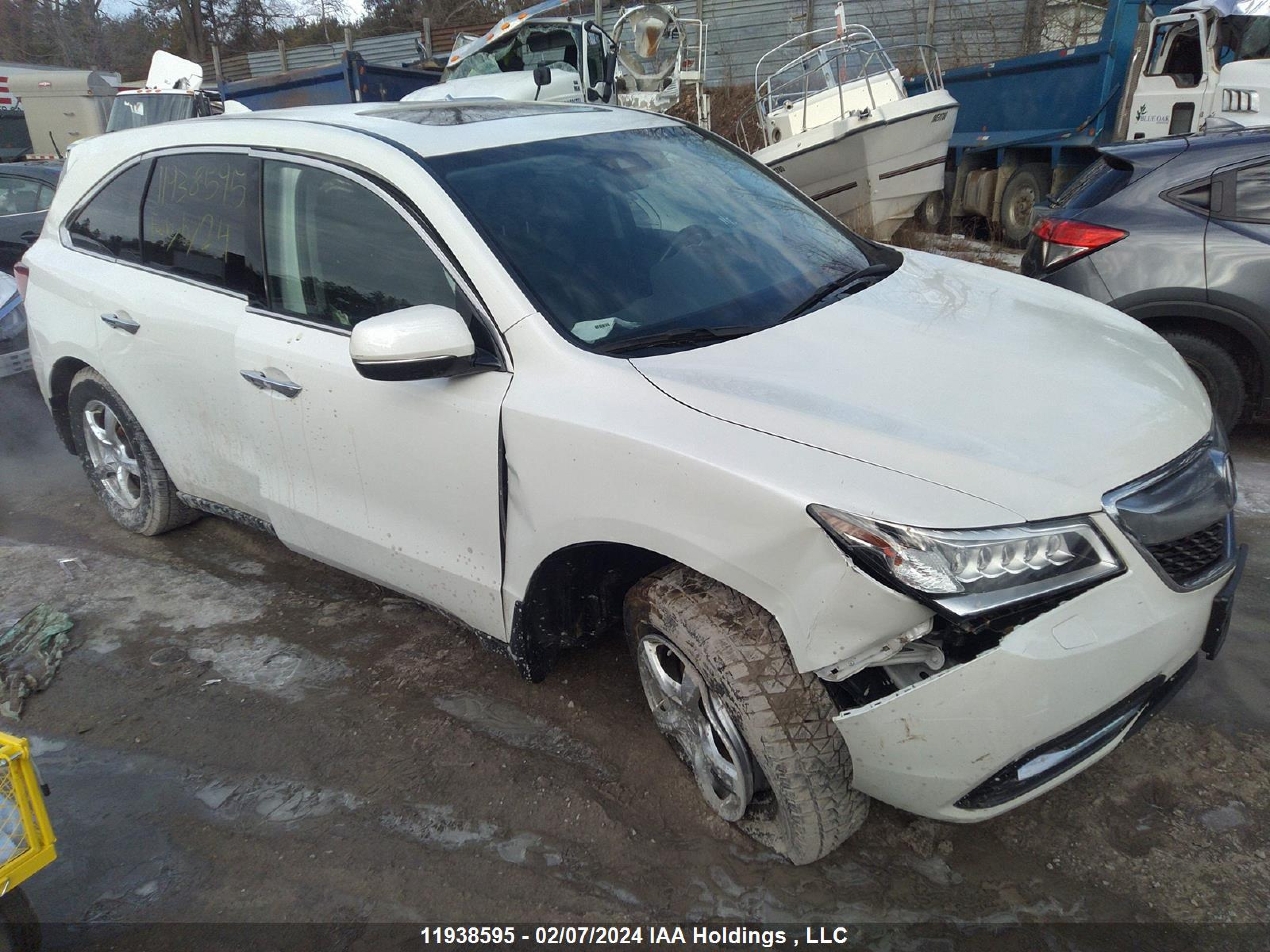 ACURA MDX 2016 5fryd4h69gb502720