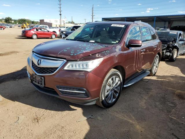 ACURA MDX TECHNO 2014 5fryd4h6xeb009853