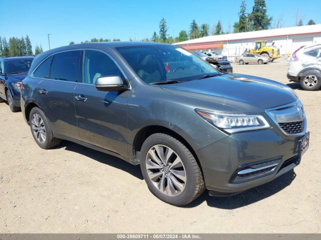 ACURA MDX 2014 5fryd4h6xeb034977