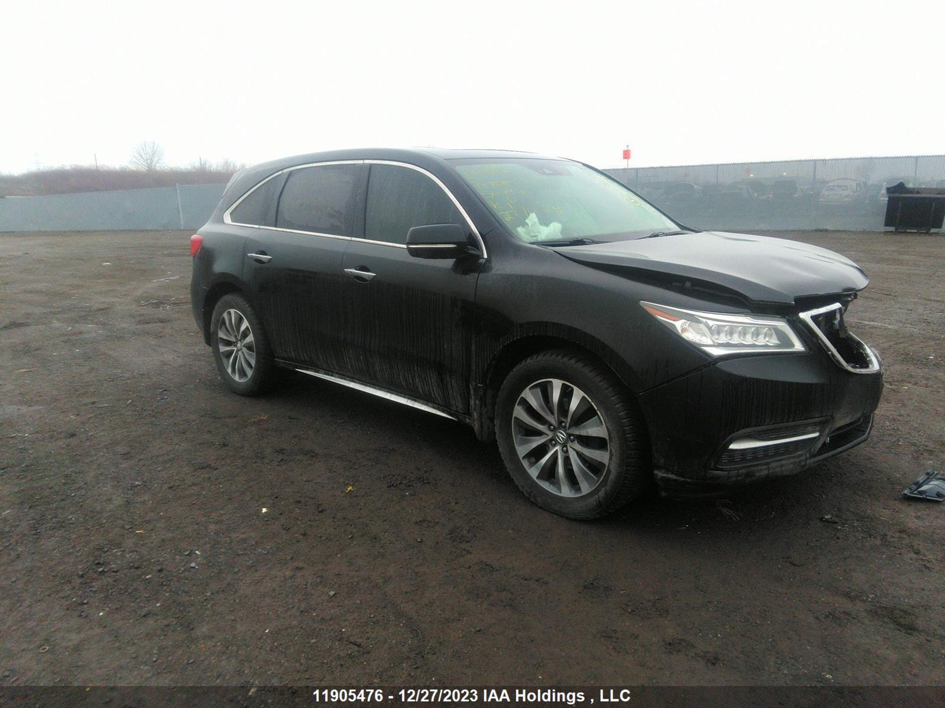 ACURA MDX 2016 5fryd4h6xgb507912