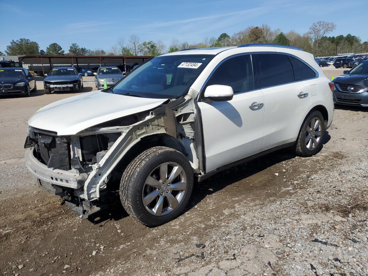 ACURA MDX 2014 5fryd4h80eb001617