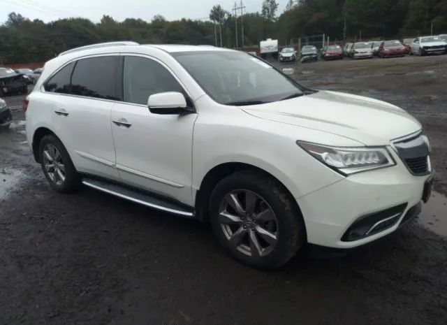 ACURA MDX 2014 5fryd4h81eb027787