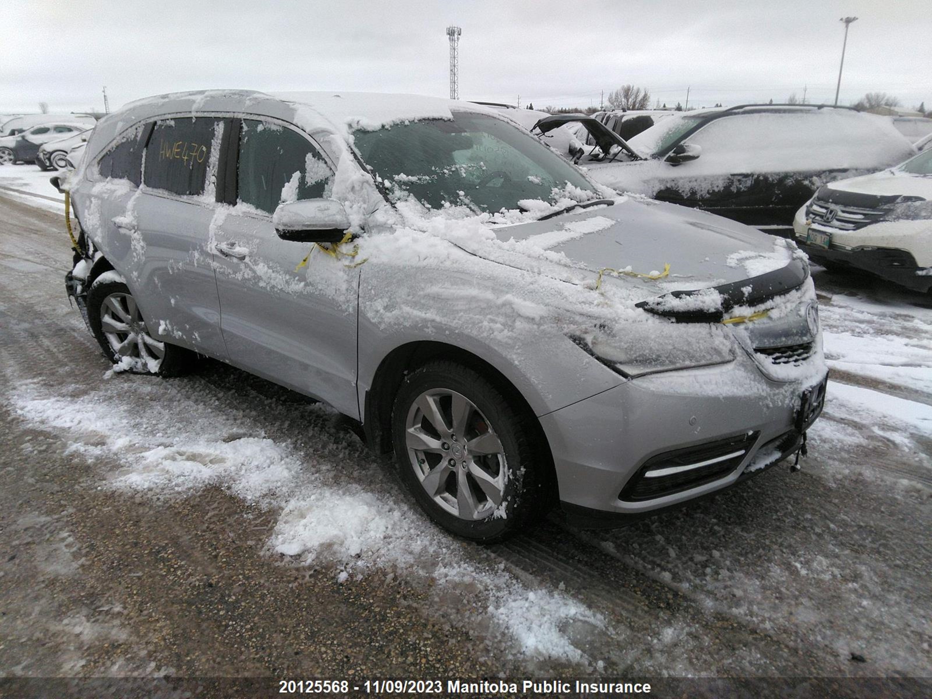 ACURA MDX 2014 5fryd4h81eb501012