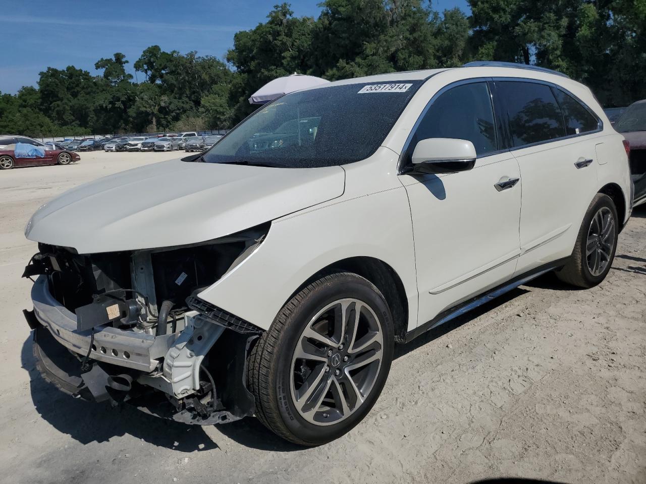 ACURA MDX 2017 5fryd4h81hb002036