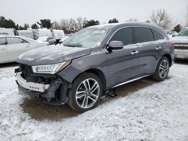 ACURA MDX ADVANC 2017 5fryd4h81hb016602