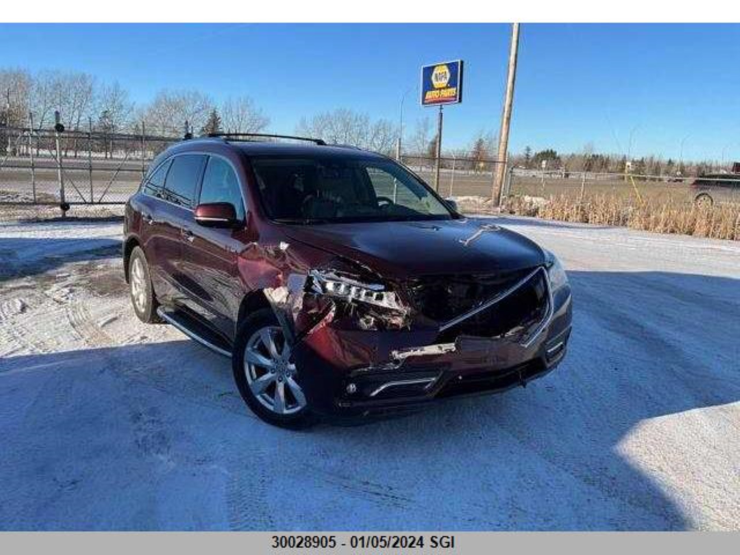 ACURA MDX 2016 5fryd4h82gb503824