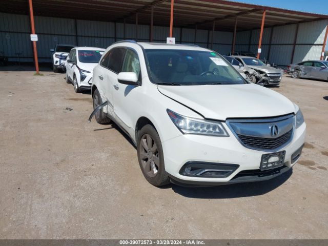 ACURA MDX 2014 5fryd4h84eb021238