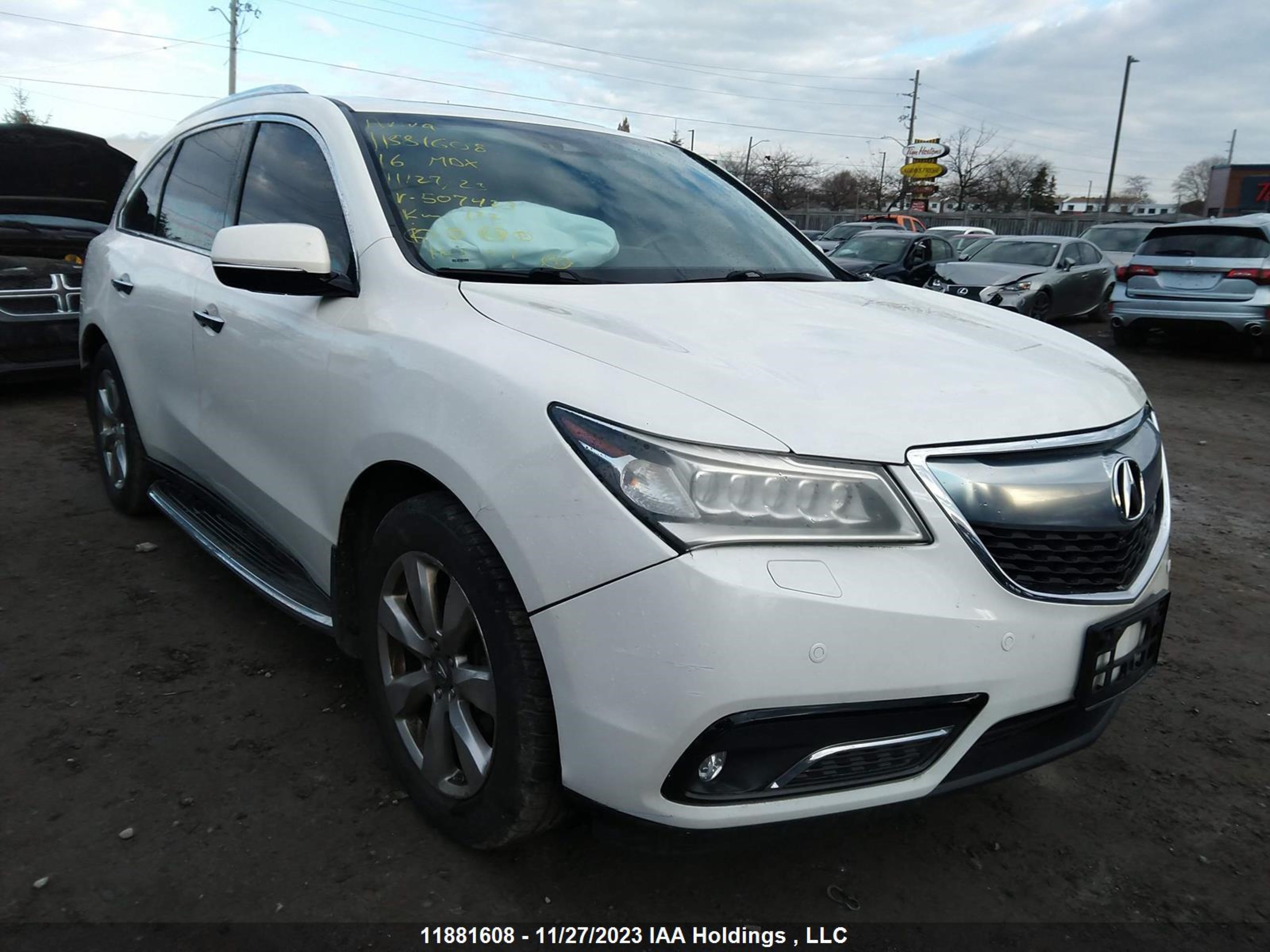 ACURA MDX 2016 5fryd4h84gb507423