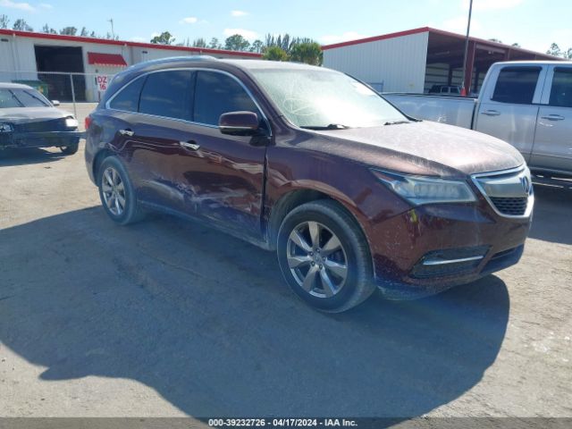 ACURA MDX 2014 5fryd4h85eb046956