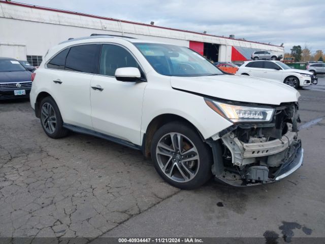 ACURA MDX 2017 5fryd4h85hb015887