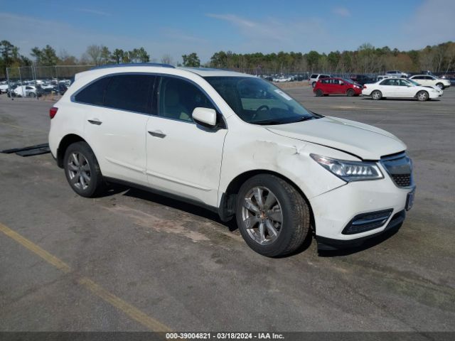 ACURA MDX 2014 5fryd4h86eb039563