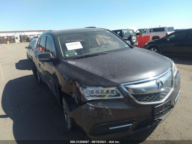 ACURA MDX 2014 5fryd4h86eb044245