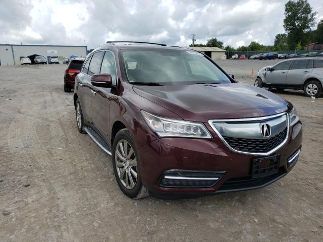 ACURA MDX ADVANC 2015 5fryd4h86fb011246