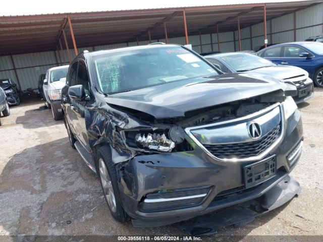 ACURA MDX 2015 5fryd4h86fb012347