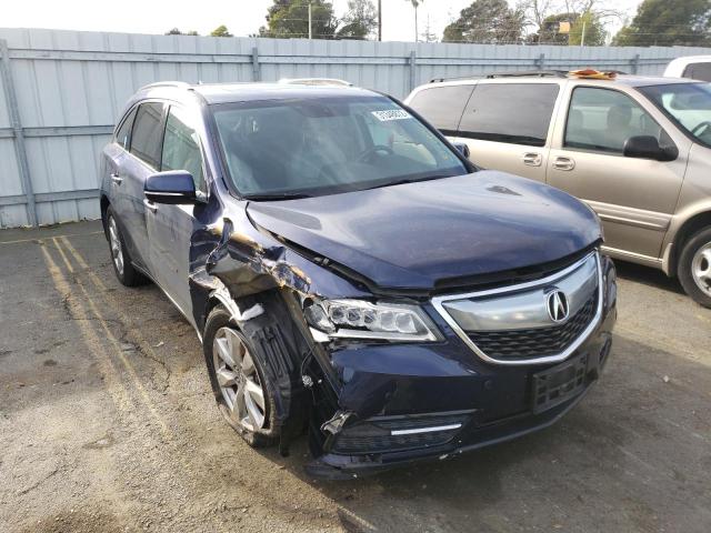 ACURA MDX ADVANC 2014 5fryd4h87eb034002