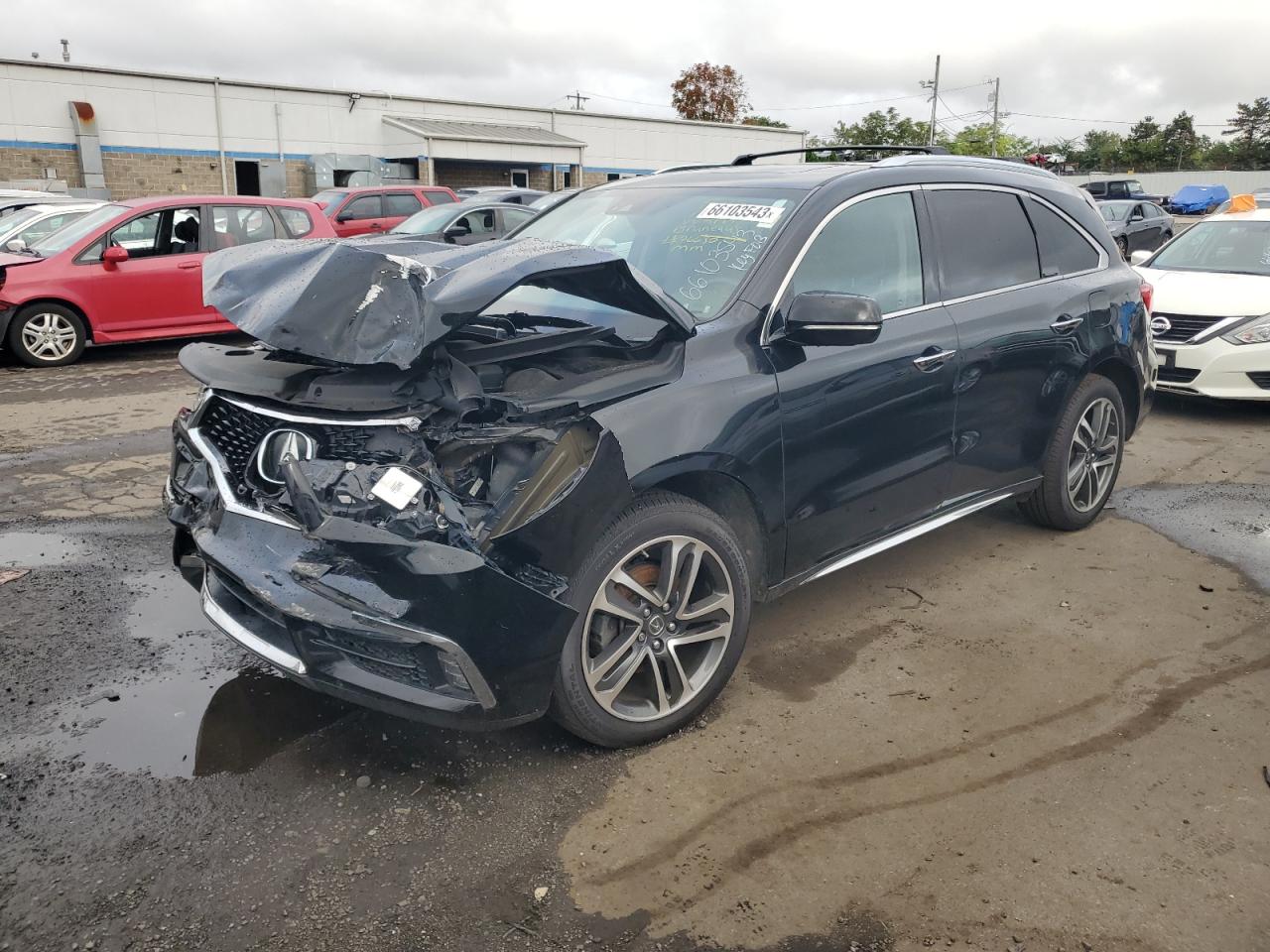 ACURA MDX 2017 5fryd4h87hb032089