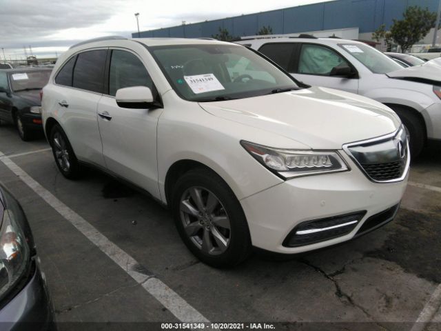 ACURA MDX 2015 5fryd4h89fb002671