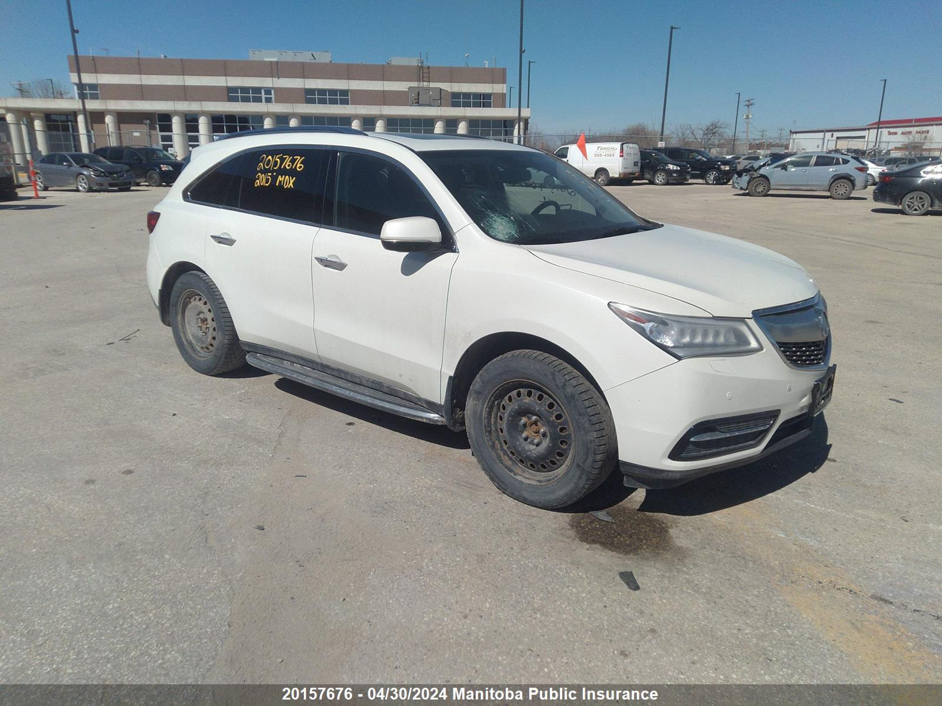 ACURA MDX 2015 5fryd4h89fb503673