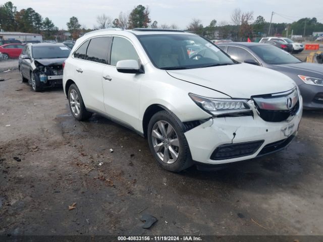 ACURA MDX 2015 5fryd4h8xfb013114