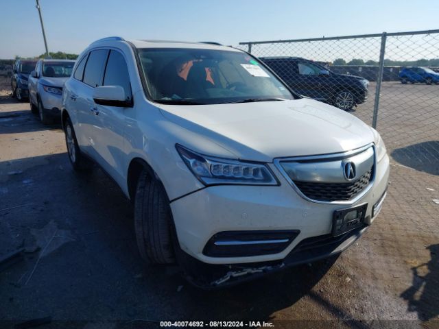 ACURA MDX 2016 5fryd4h90gb048836