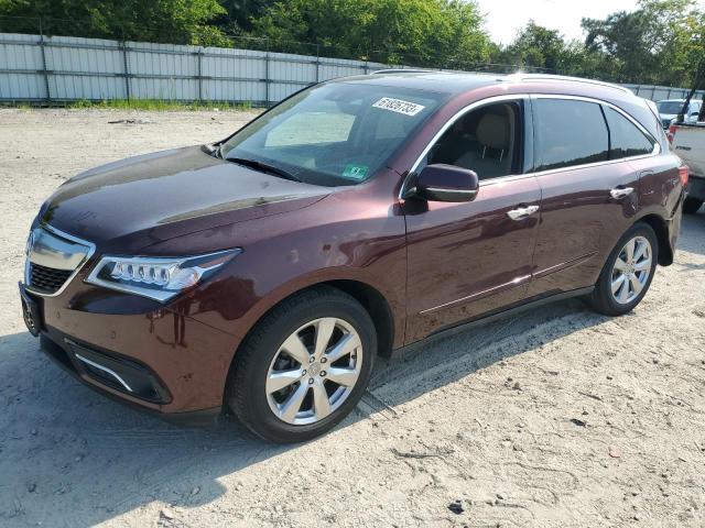 ACURA MDX ADVANC 2016 5fryd4h90gb061036