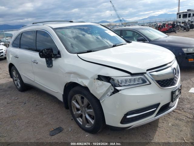 ACURA MDX 2016 5fryd4h91gb034993