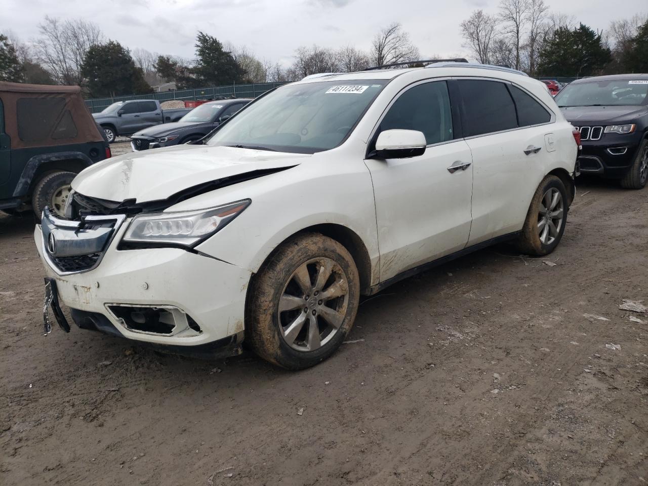 ACURA MDX 2016 5fryd4h92gb045260