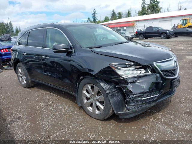 ACURA MDX 2016 5fryd4h93gb006581