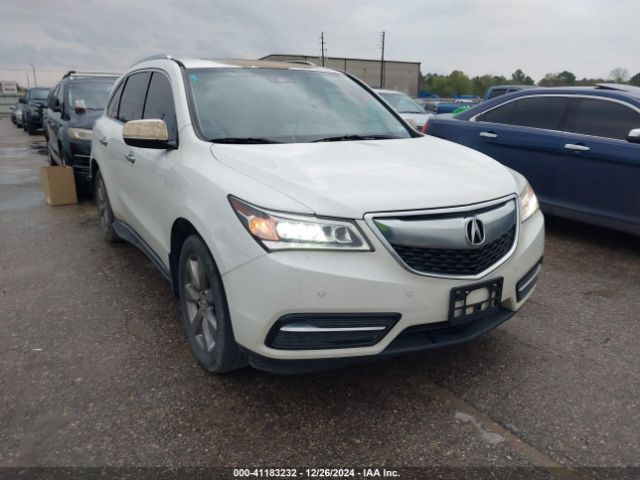 ACURA MDX 2016 5fryd4h94gb019419